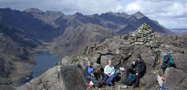 Black Cuillin from Sgurr na Stri May 2012